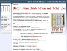 Tablet Screenshot of batonmarechal.com